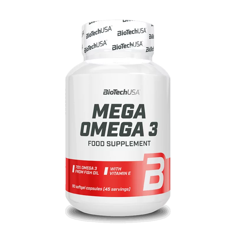 BioTech USA - Mega Omega 3 - 90 Capsules