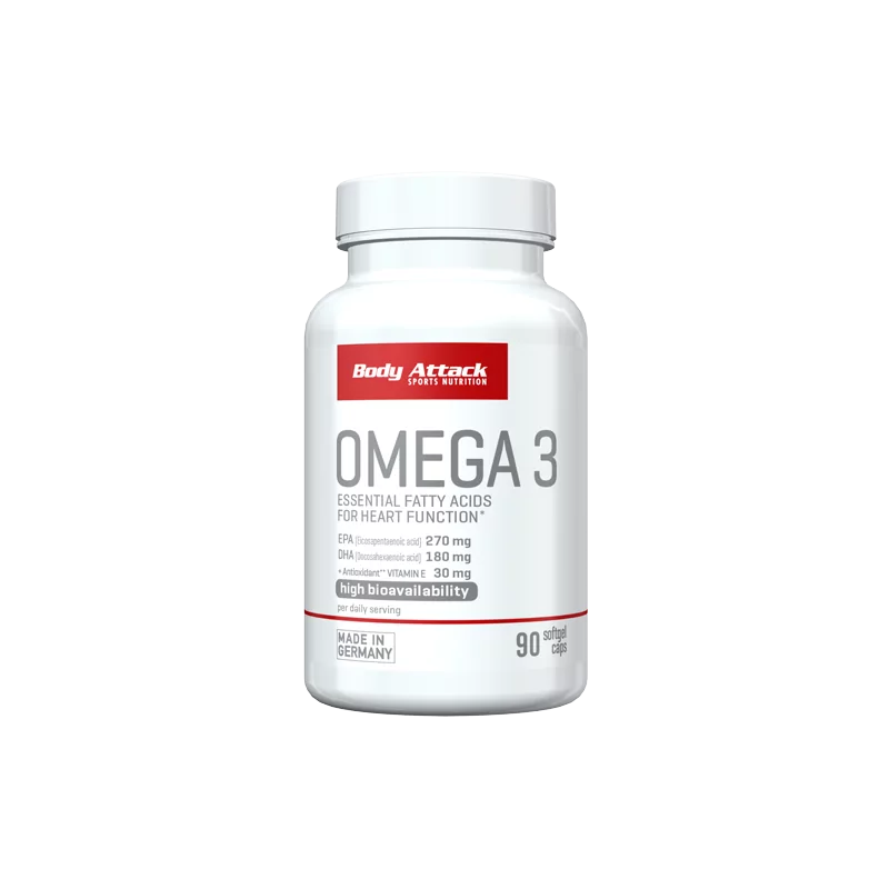 Body Attack - Omega 3 - 90 Gélules