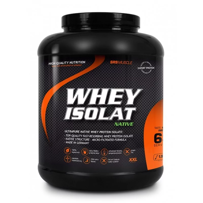 SRS Muscle - Whey Isolat Native - 1900g