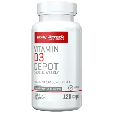 Body Attack - Vitamin D3 +...