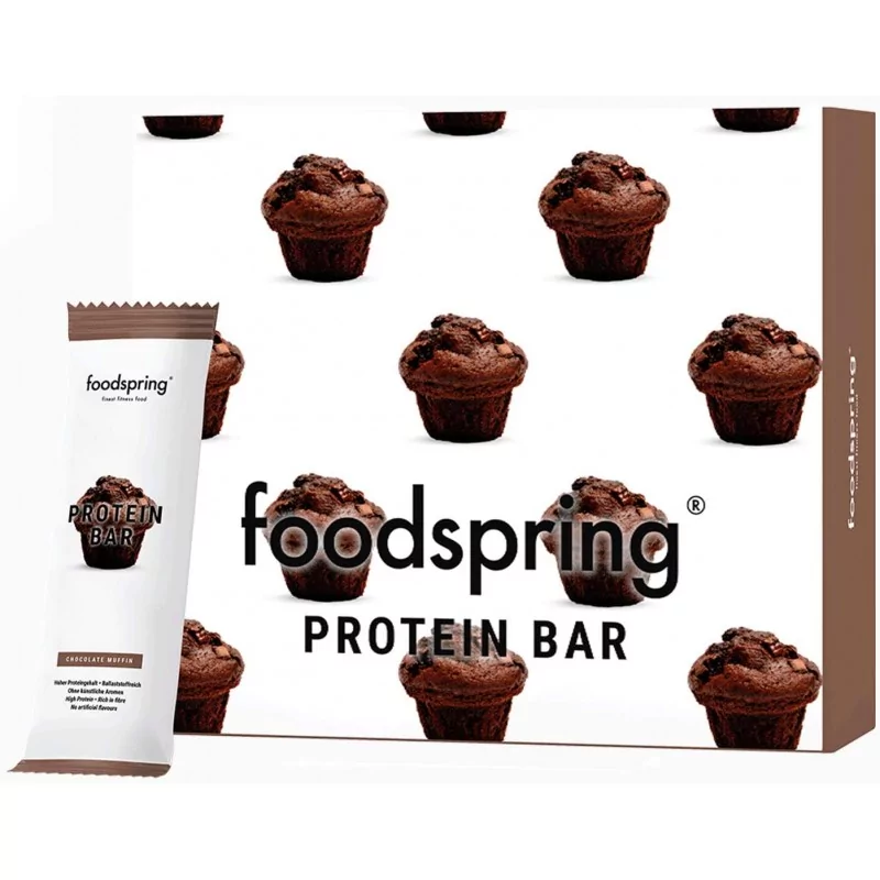 Foodspring - Protein Barre Box - 12x60g