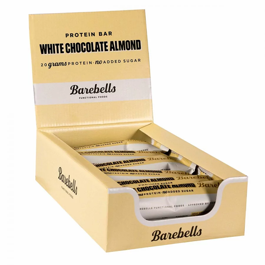 Barebells - Protein Bar Box - White Chocolate Almond - 12x55g