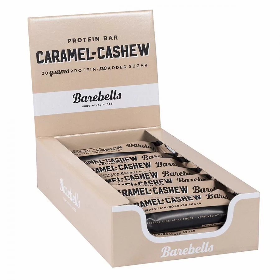 Barebells - Protein Barre Box - Caramel Cashew - 12x55g