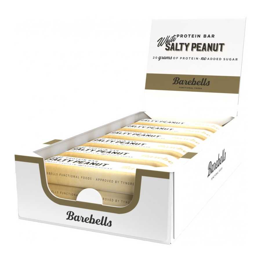 Barebells - Protein Bar Box - White Salty Peanut - 12x55g