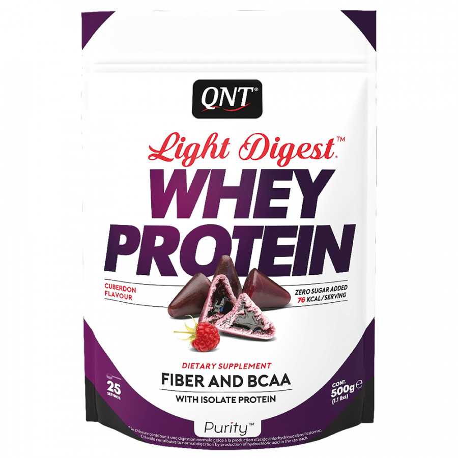 QNT® - Light Digest Molkenprotein Pulver - 500g