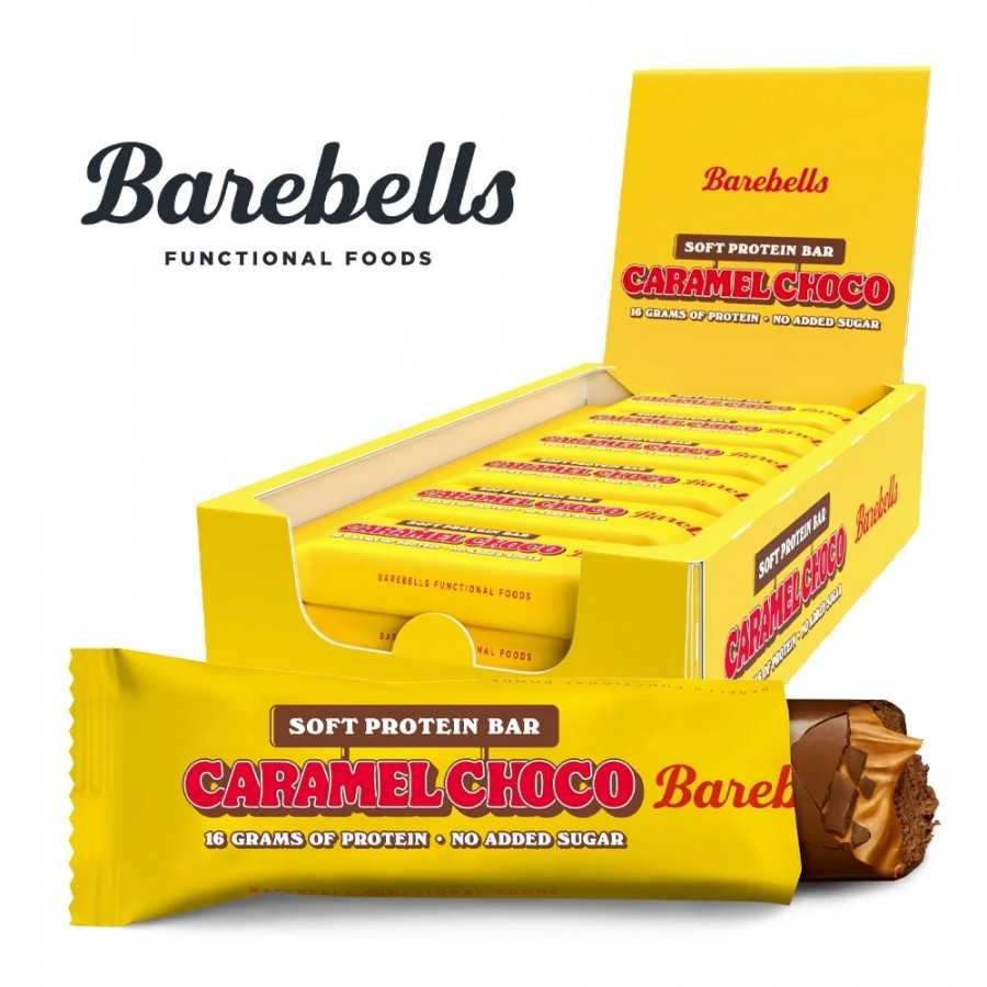 Barebells - Protein Bar Box - Caramel Choco - 12x55g