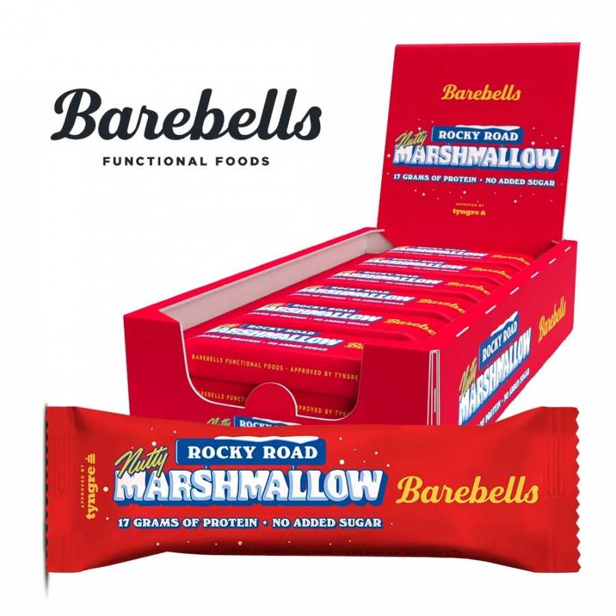 Barebells - Protein Barre Box - ROCKY ROAD MARSHMALLOW - 12x55g