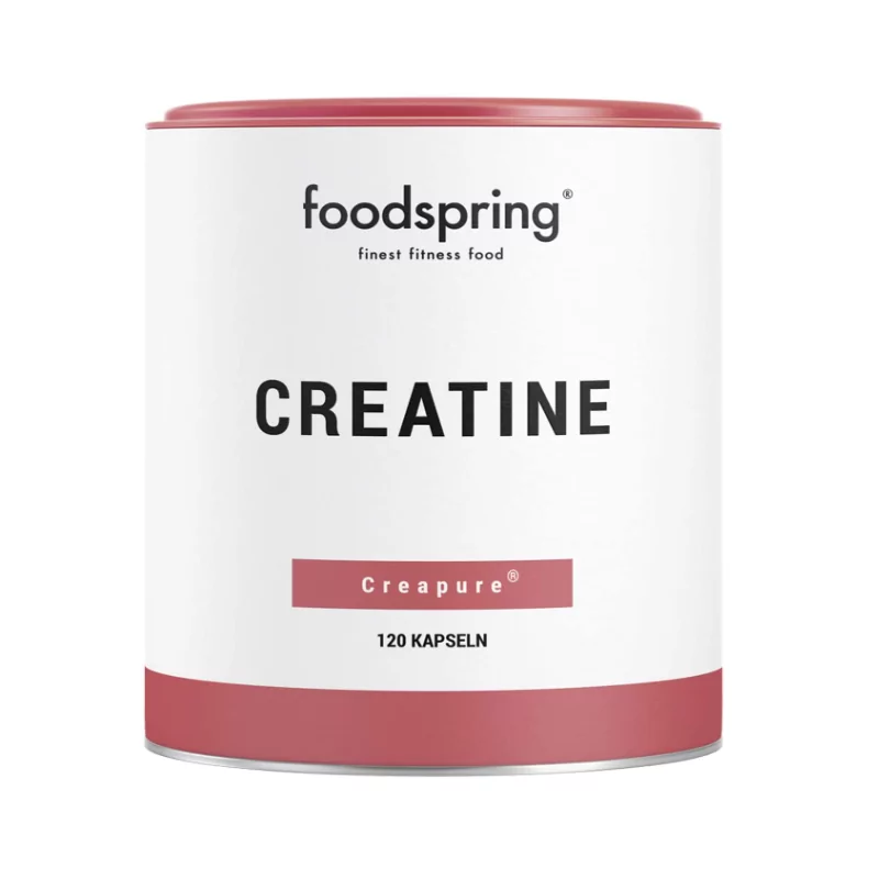 Foodspring - Créatine (Creapure) - 120 Kapseln