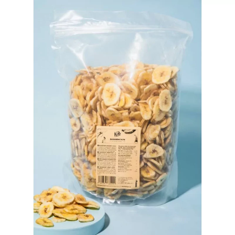 KoRo - Bananenchips ohne Zuckerzusatz - 1kg