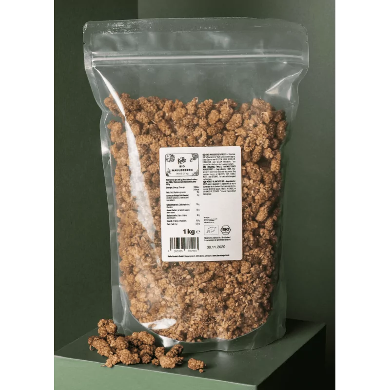 KoRo - Weiße Bio Maulbeeren - 1 kg